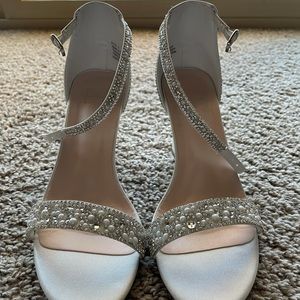Pearl and Diamond Bridal Heels
